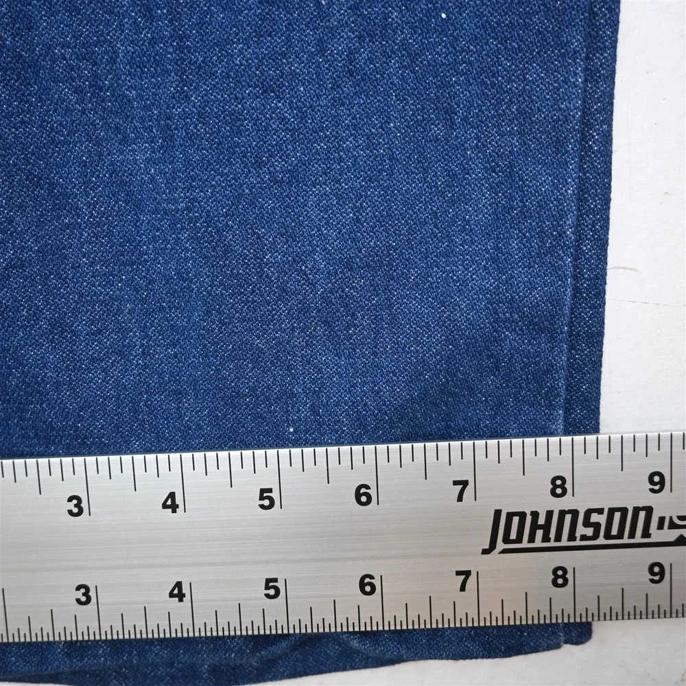 Wrangler 35x32 Dark Denim 13MWZ Cowboy Cut 100% Cotton Mens Jeans
